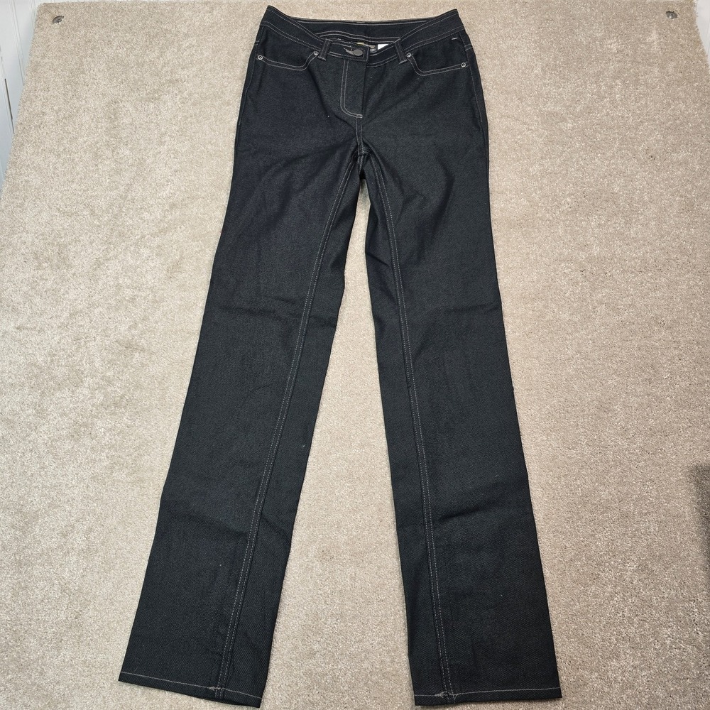 McDonald's Pants Jeans Womens Size 2 Uniform Work MC212 Dark‎ Wash Straight